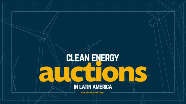 Clean Energy Auctions in Latin America