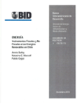 Instrumentos fiscales y no fiscales a las energías renovables en Chile