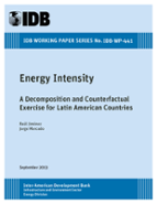 Energy Intensity: A Decomposition and Counterfactual Exercise for Latin American Countries