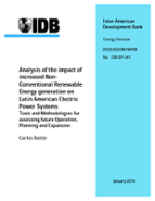 Analysis of the impact of increased Non-Conventional Renewable Energy generation on Latin American Electric Power Systems