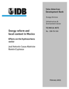 Energy Reform and Local Content in Mexico: Effects on the Hydrocarbons Sector