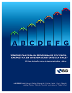 Propuestas para un programa de eficiencia energética en viviendas existentes en Chile: El caso de los sectores de ingresos medios y altos