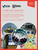 How Information and Communications Technology (ICT) is Poised to Transform the Delivery of Energy Services