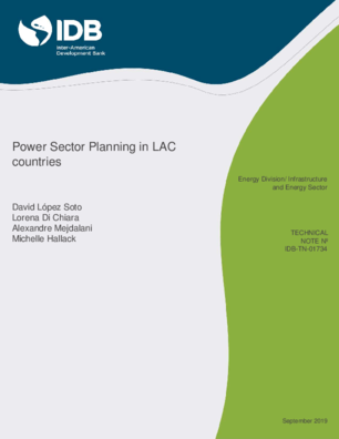 Power Sector Planning in LAC Countries