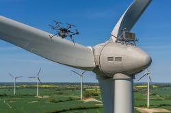 Drone y eolica