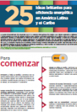 25 ideas brillantes para eficiencia energética en América Latina y el Caribe