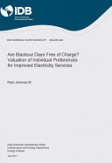 Are Blackout Days Free of Charge?: Valuation of Individual Preferences for Improved Electricity Services
