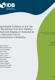 Experimental Evidence on the Use of Biomethane from Rum Distillery Waste